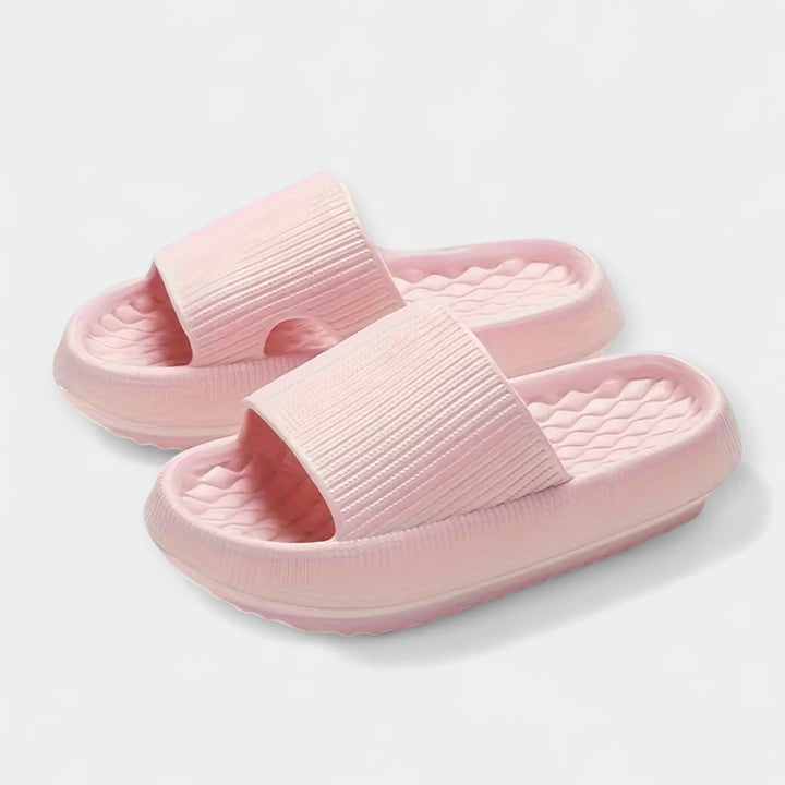 Καλοκαιρινά Slip-On Σανδάλια με Παχύ Πάτο