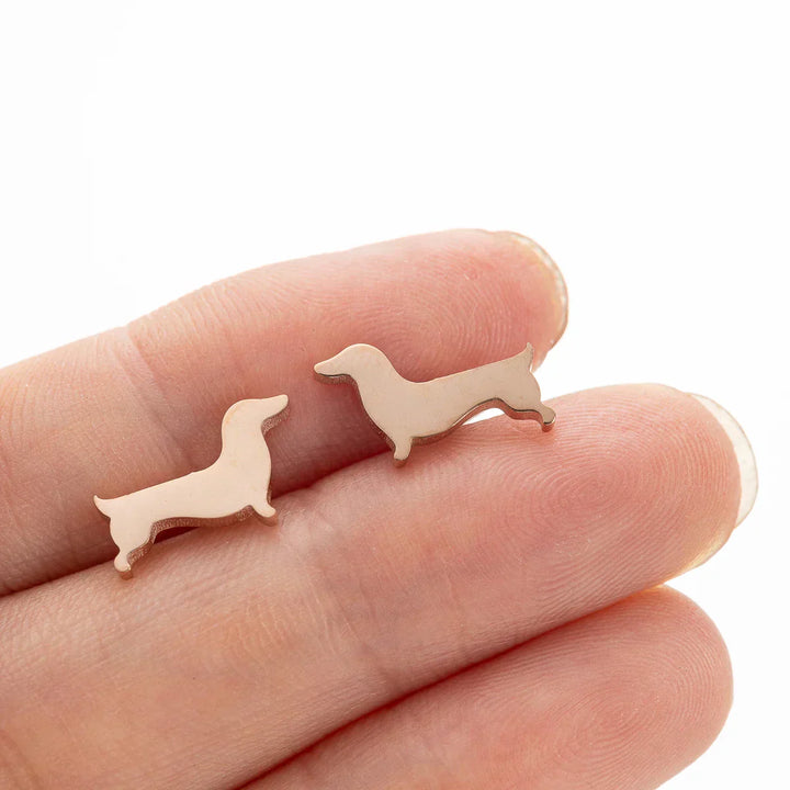 Σκουλαρίκια σε σχήμα σκύλου